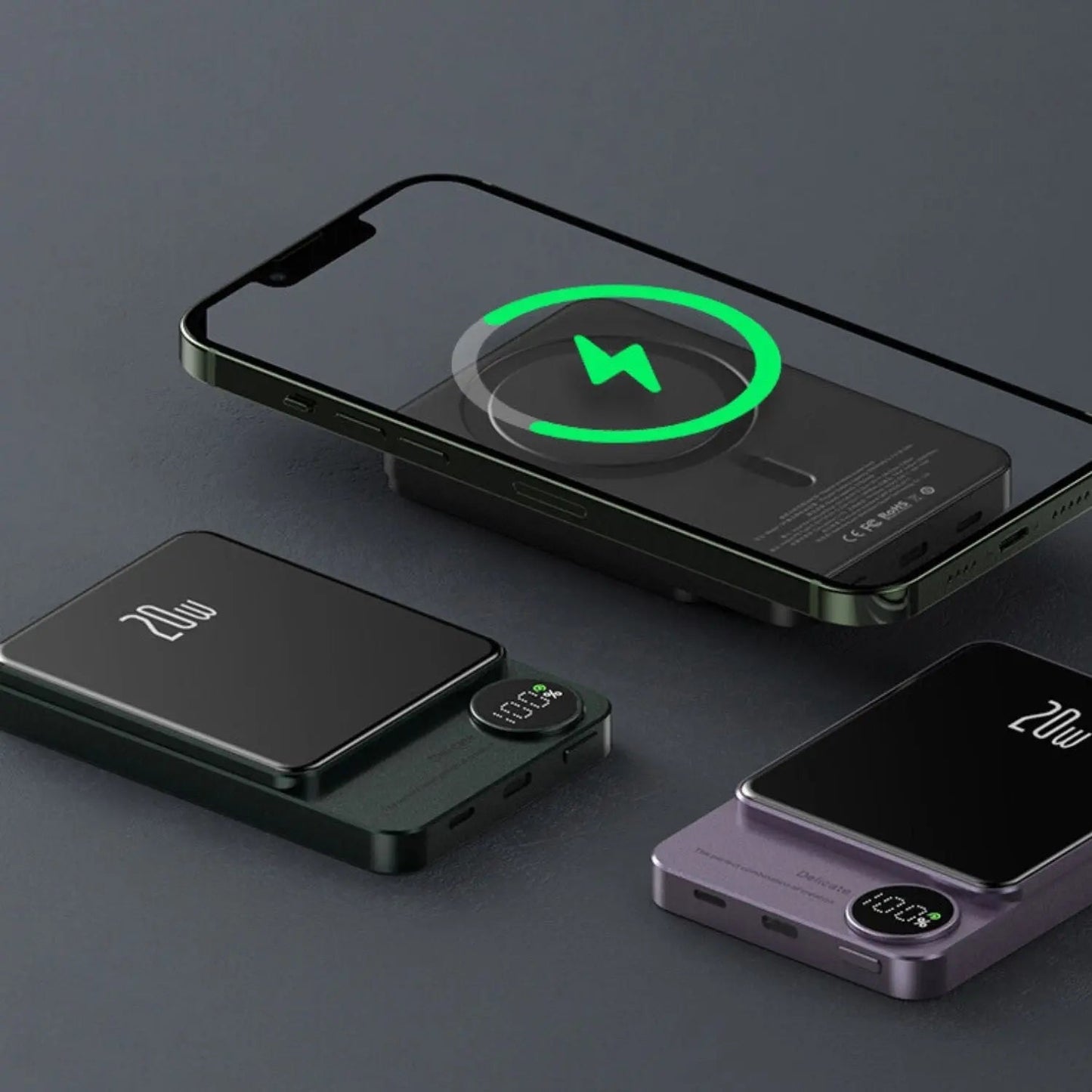 Unique Digital Power Bank COMPATIBLE 5000MAH/10000MAH IOS/Android